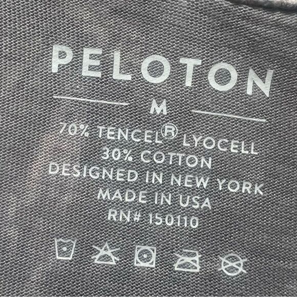 NEW Peloton Racerback Tank Top Women’s Sz M Gray Flowy Fit Activewear Athleisure - Picture 4 of 8
